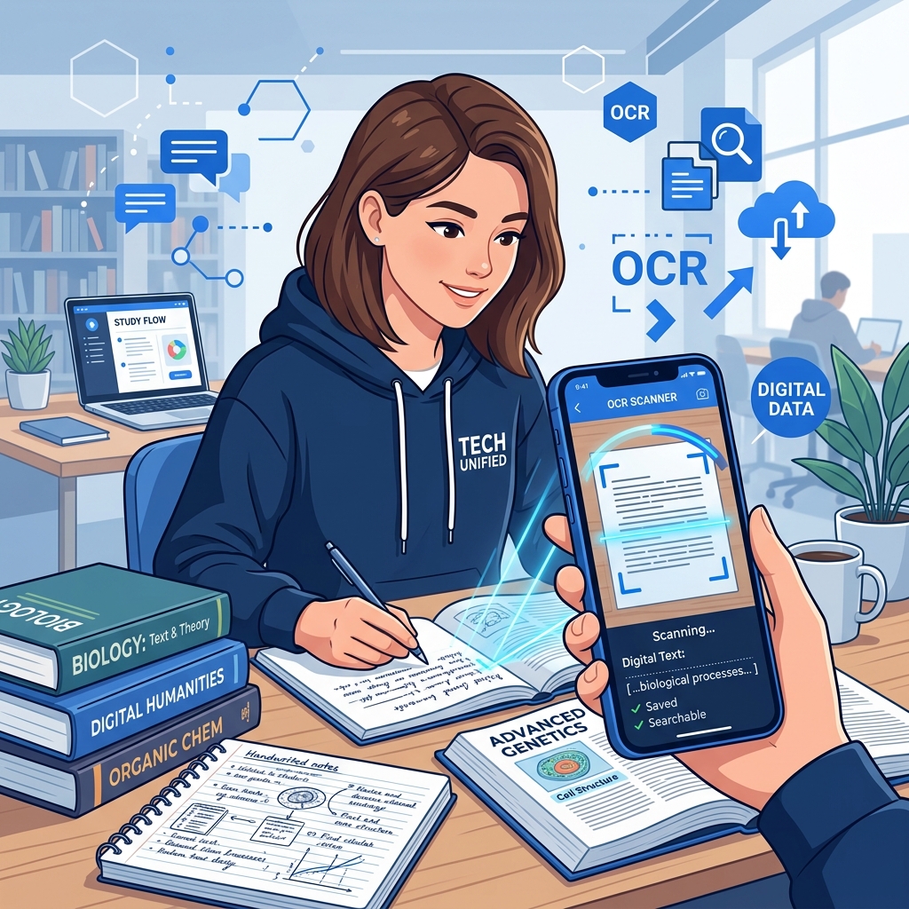OCR for Students: How to Digitize Notes and Save Hours of Study Time
